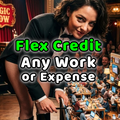 5,000 Flex Credits = Budget for Getting Anything Done, Workers + Expenses